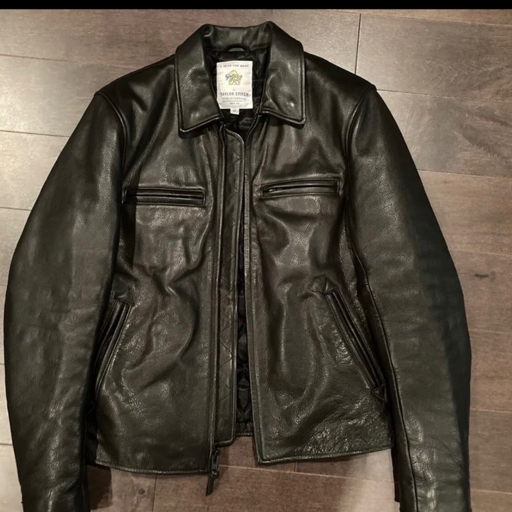 Taylor Stitch Moto Jacket (Golden Bear)